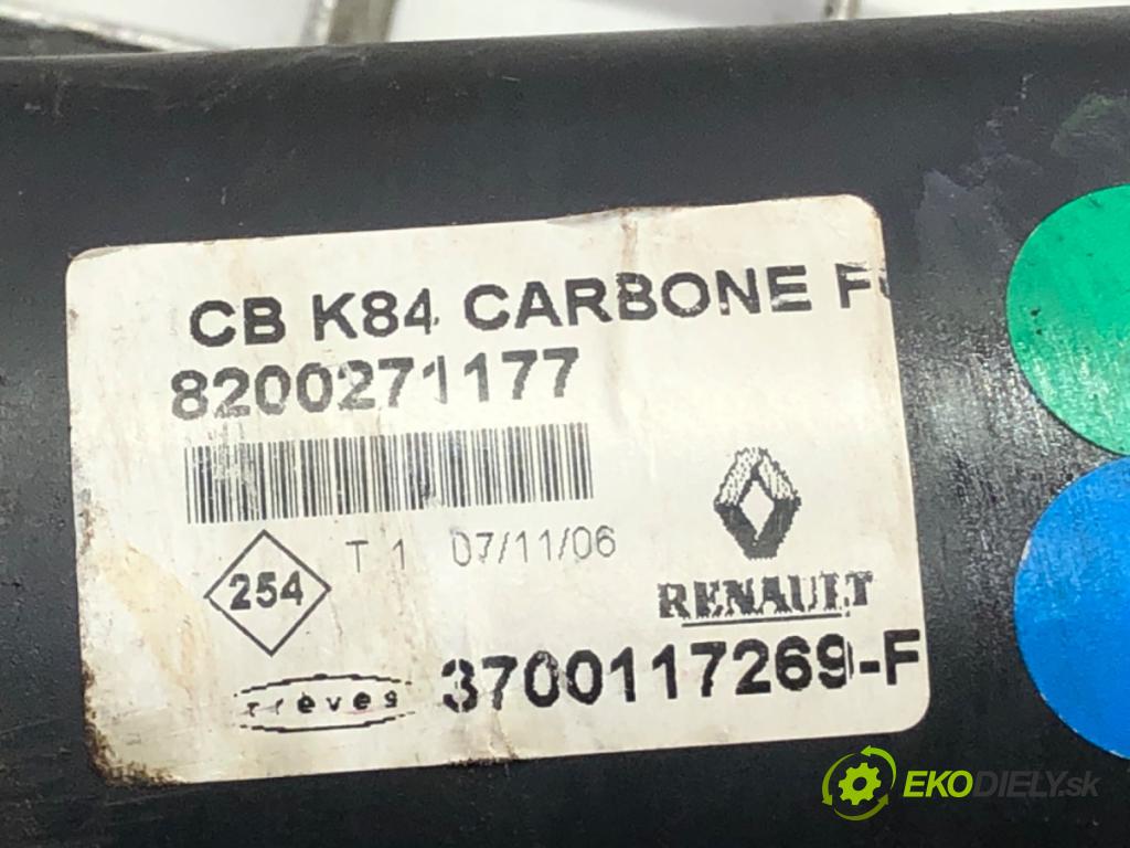 RENAULT MEGANE II Kombi (KM0/1_) 2003 - 2012    1.6 16V 82 kW [112 KM] benzyna 2006 - 2009  Roleta 8200271177 (Rolety kufra)