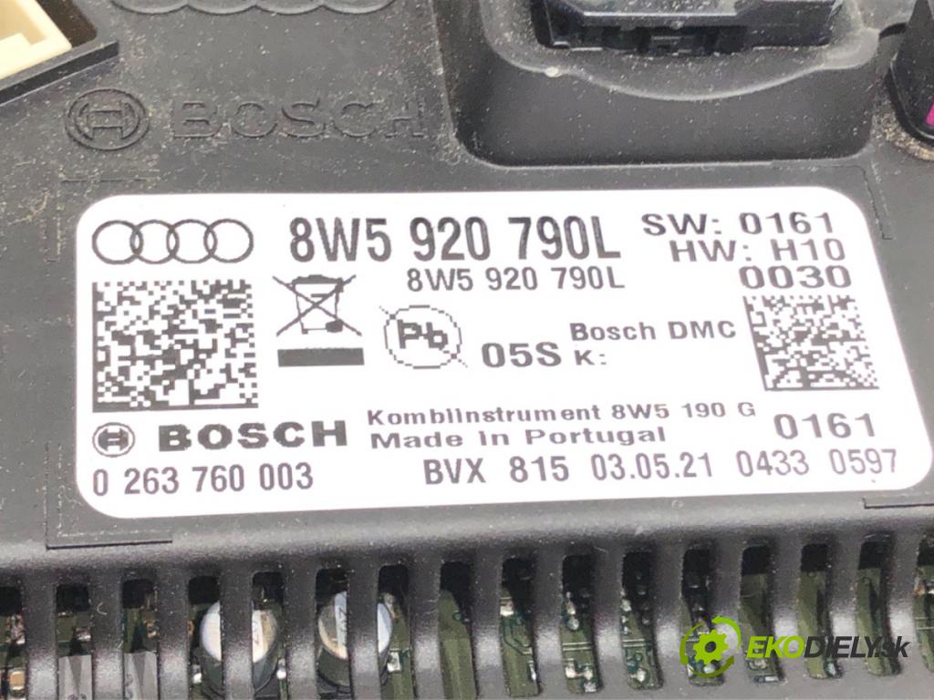AUDI Q5 (FYB, FYG) 2016 - 2022    40 TDI Mild Hybrid quattro 150 kW [204 KM] Hybryda silnik Diesla / elektryczny 2019 - 2020  Prístrojovka 8W5920790L (Prístrojové dosky, displeje)