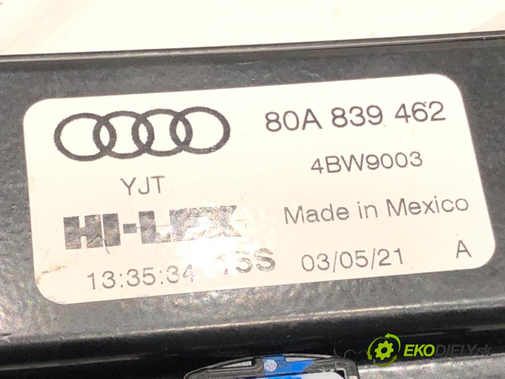 AUDI Q5 (FYB, FYG) 2016 - 2022    40 TDI Mild Hybrid quattro 150 kW [204 KM] Hybryda silnik Diesla / elektryczny 2019 - 2020  mechanismus okna pravý zadní část 80A839462