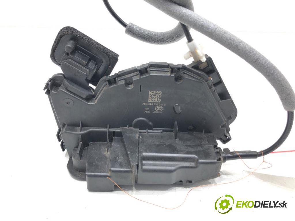 SKODA OCTAVIA III Combi (5E5, 5E6) 2012 - 2022    2.0 TDI 110 kW [150 KM] olej napędowy 2012 - 2022  zámok dveře pravý zadní část 5TA839016D