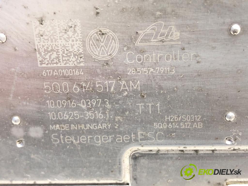 SKODA OCTAVIA III Combi (5E5, 5E6) 2012 - 2022    2.0 TDI 110 kW [150 KM] olej napędowy 2012 - 2022  Pumpa ABS 5Q0614517AM (Pumpy ABS)