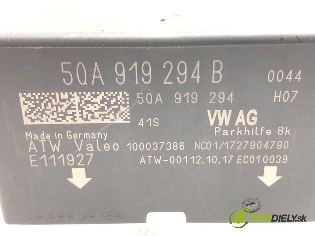 SKODA OCTAVIA III Combi (5E5, 5E6) 2012 - 2022    2.0 TDI 110 kW [150 KM] olej napędowy 2012 - 2022  Modul PDC 5QA919294B (Ostatné)