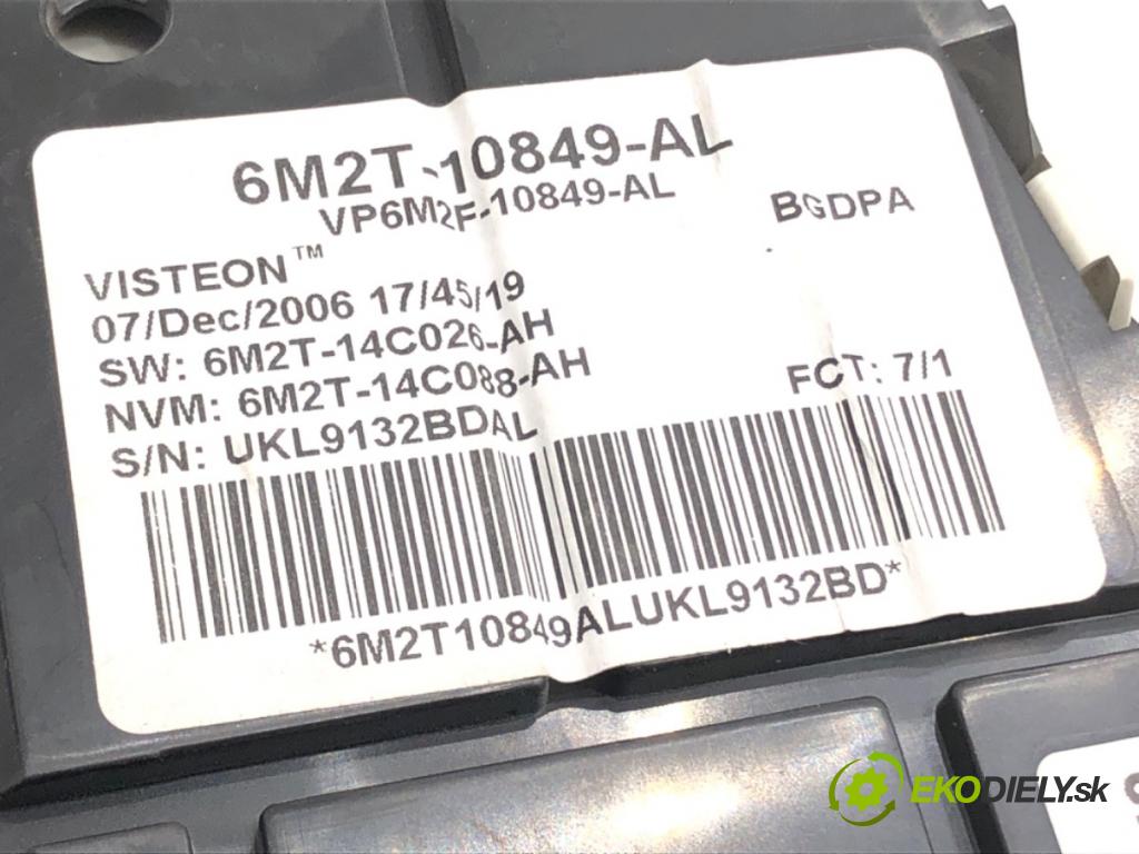 FORD S-MAX (WA6) 2006 - 2014    2.0 107 kW [145 KM] benzyna 2006 - 2014  Prístrojovka 6M2T-10849-AL (Prístrojové dosky, displeje)