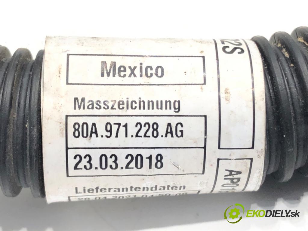 AUDI Q5 (FYB, FYG) 2016 - 2022    40 TDI Mild Hybrid quattro 150 kW [204 KM] Hybryda silnik Diesla / elektryczny 2019 - 2020  Káblovačka ŠTARTÉR: 80A971228AG