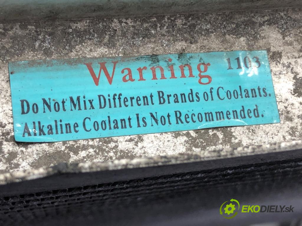 SKODA SUPERB I (3U4) 2001 - 2008    1.8 T 110 kW [150 KM] benzyna 2001 - 2008  Chladič vody  (Chladiče vody)