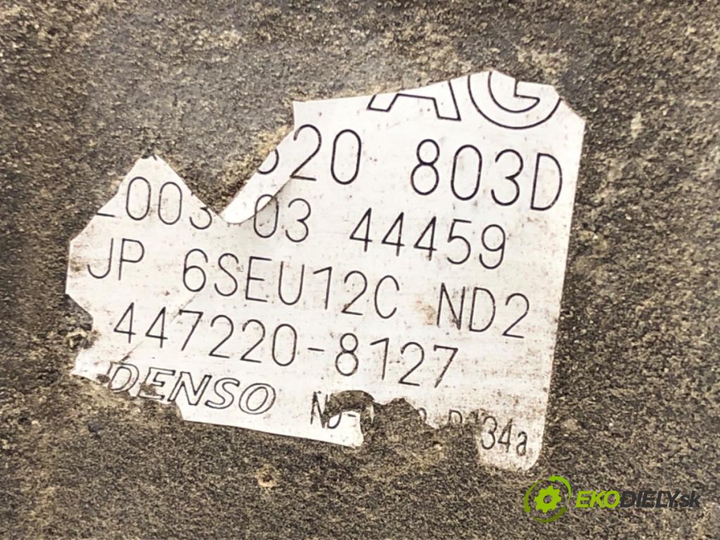 SEAT IBIZA III (6L1) 2002 - 2009    1.9 TDI 96 kW [131 KM] olej napędowy 2002 - 2009  kompresor klimatizace 447220-8127 (Kompresory)