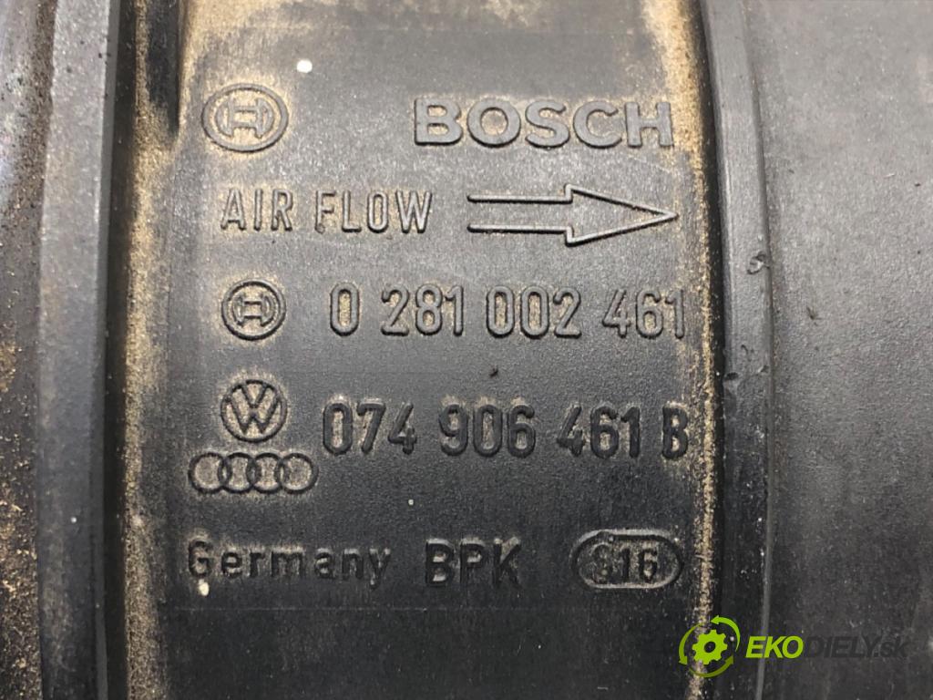 SEAT IBIZA III (6L1) 2002 - 2009    1.9 TDI 96 kW [131 KM] olej napędowy 2002 - 2009  Váha vzduchu 0281002461 (Váhy vzduchu)