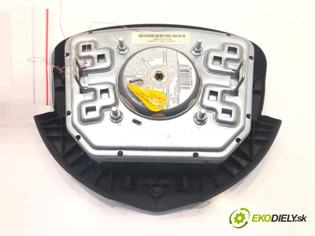 RENAULT THALIA II (LU_) 2008 - 2022    1.2 16V (LU2V) 55 kW [75 KM] benzyna 2008 - 2014  AirBag volantu 8200726623A (Airbagy)