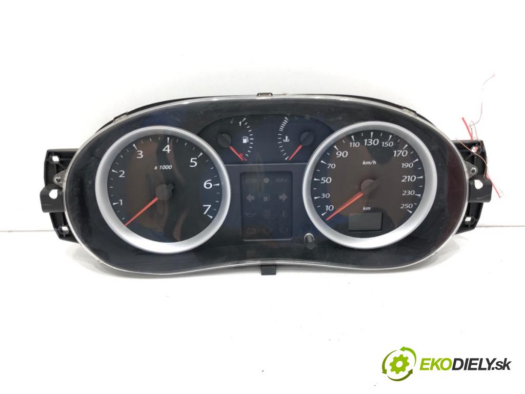 RENAULT THALIA II (LU_) 2008 - 2022    1.2 16V (LU2V) 55 kW [75 KM] benzyna 2008 - 2014  Prístrojovka 8200748172 (Prístrojové dosky, displeje)