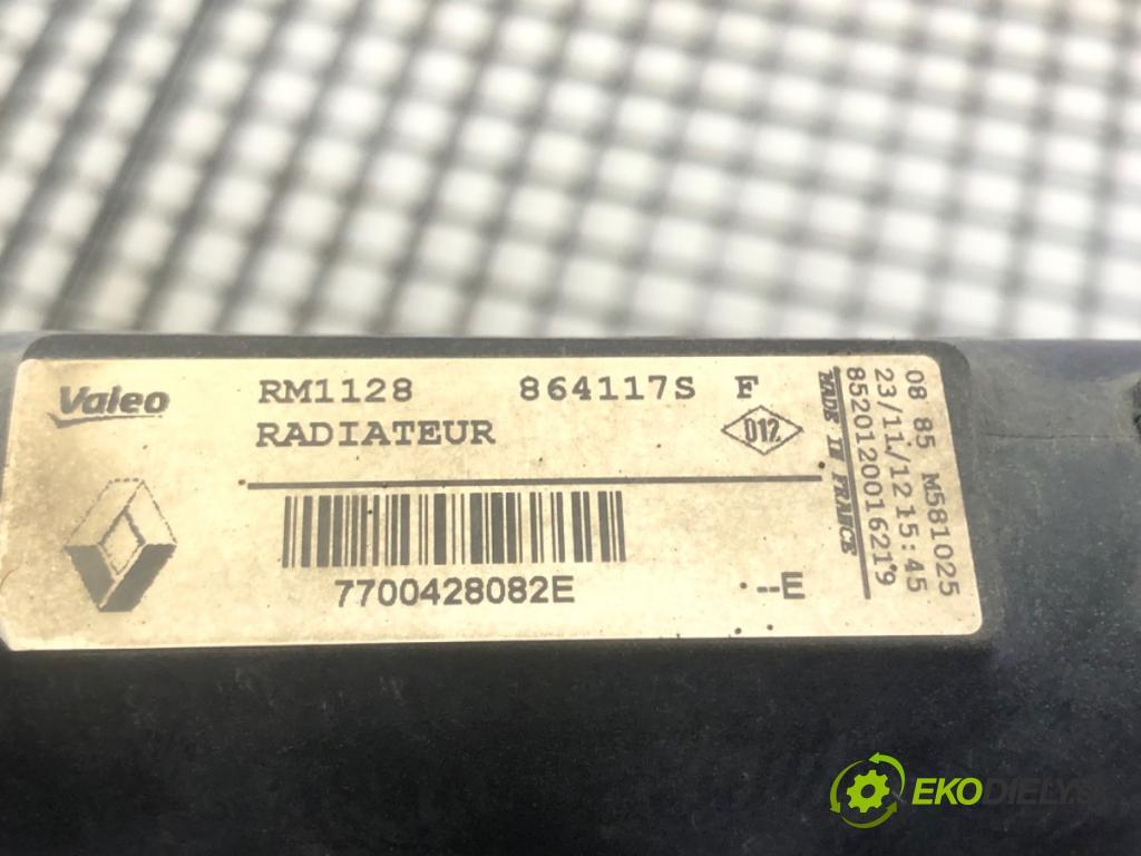RENAULT THALIA II (LU_) 2008 - 2022    1.2 16V (LU2V) 55 kW [75 KM] benzyna 2008 - 2014  Chladič vody 7700428082E (Chladiče vody)