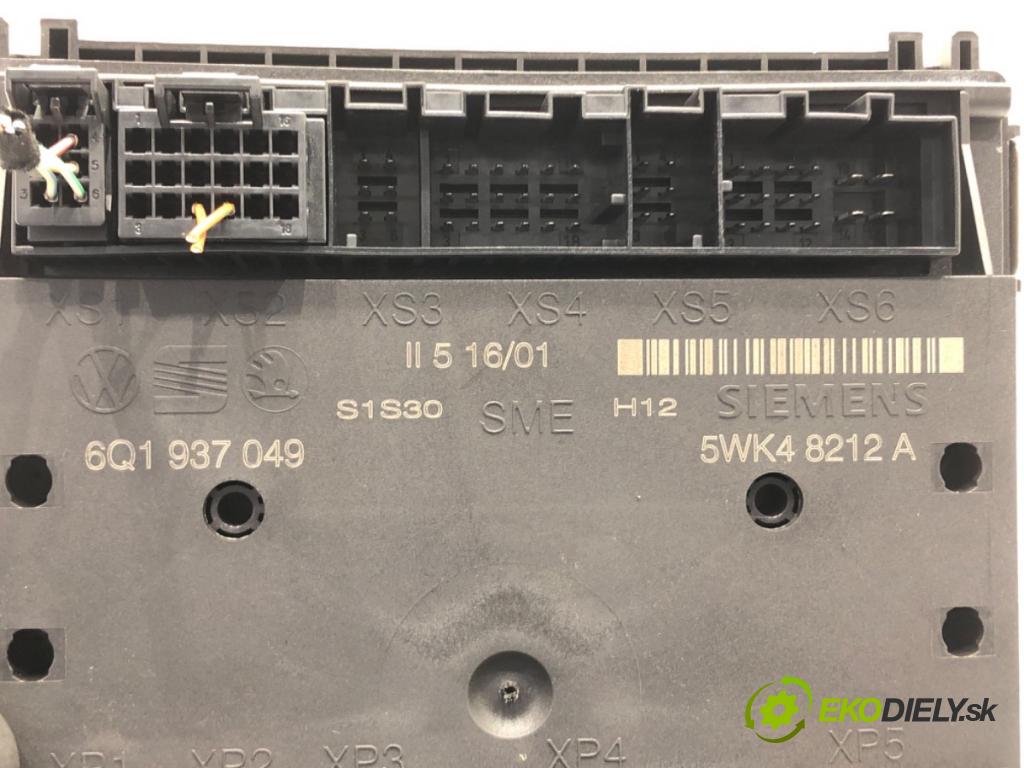 SKODA FABIA I (6Y2) 1999 - 2008    1.4 44 kW [60 KM] benzyna 2000 - 2002  Modul komfortu 6Q1937049 (Moduly komfortu)