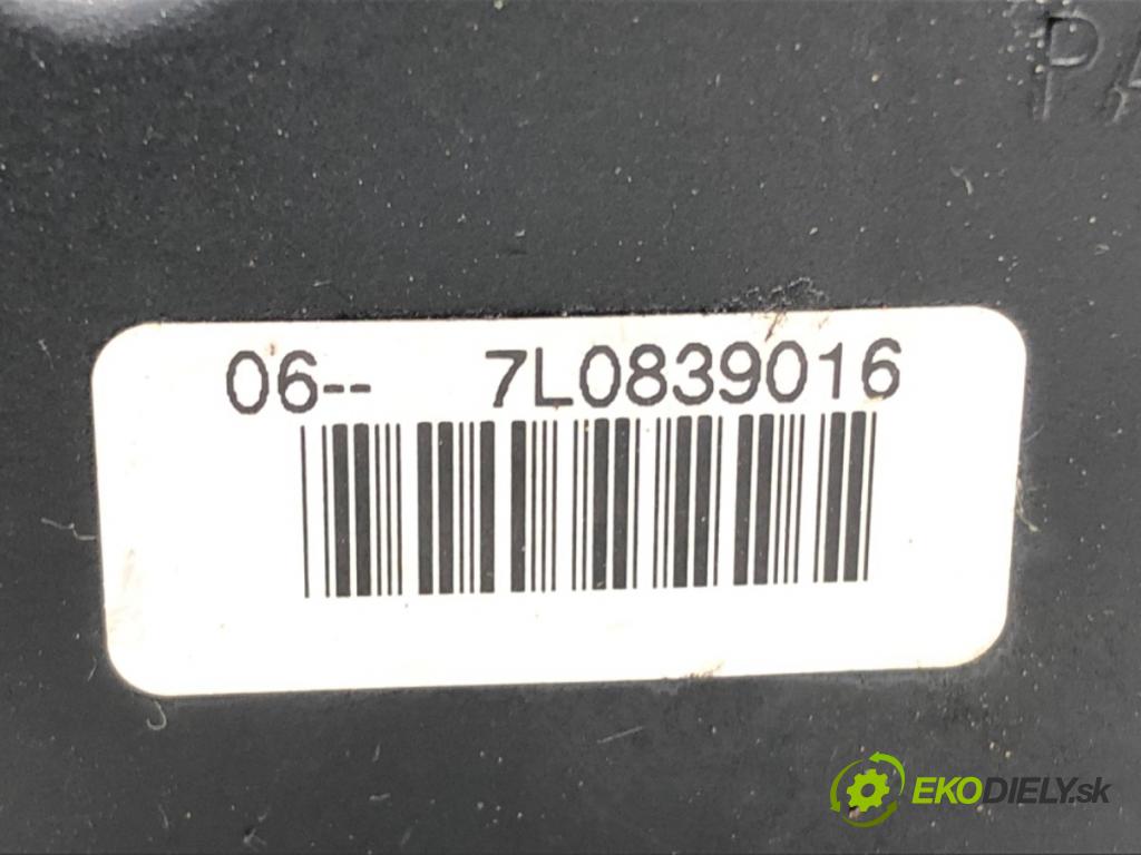 VW TOURAN (1T1, 1T2) 2003 - 2010    1.9 TDI 74 kW [100 KM] olej napędowy 2003 - 2004  zámok dveře pravý zadní část 7L0839016