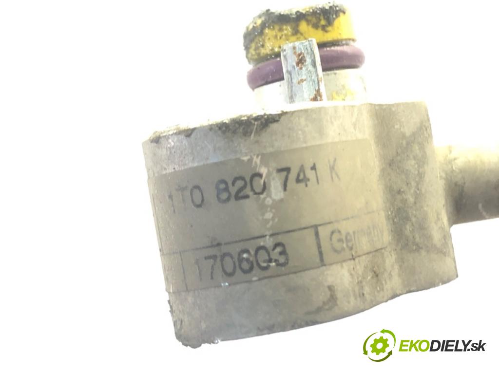VW TOURAN (1T1, 1T2) 2003 - 2010    1.9 TDI 74 kW [100 KM] olej napędowy 2003 - 2004  rúrka klimatizácie 1T0820741K (Rúrky klimatizácie)