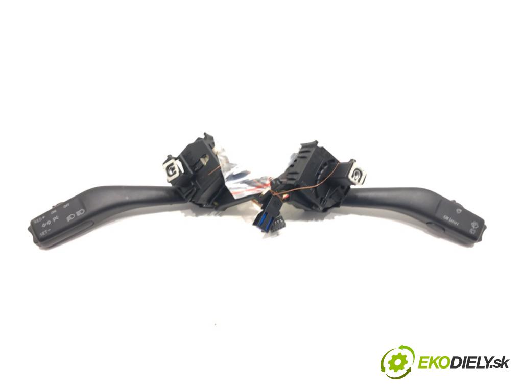 VW TOURAN (1T1, 1T2) 2003 - 2010    1.9 TDI 74 kW [100 KM] olej napędowy 2003 - 2004  Prepínač kombinovaný 1K0953513A (Prepínače, spínače, tlačidlá a ovládače kúrenia)