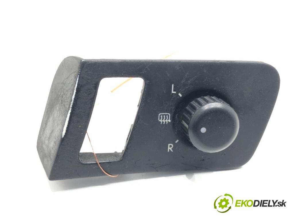 VW TOURAN (1T1, 1T2) 2003 - 2010    1.9 TDI 74 kW [100 KM] olej napędowy 2003 - 2004  Prepínač nastavenia spätných zrkadiel 1T1959552 (Prepínače, spínače, tlačidlá a ovládače kúrenia)