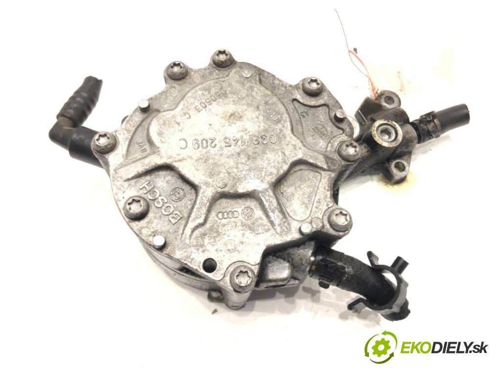 VW TOURAN (1T1, 1T2) 2003 - 2010    1.9 TDI 74 kW [100 KM] olej napędowy 2003 - 2004  pumpa vakuová 038145209C