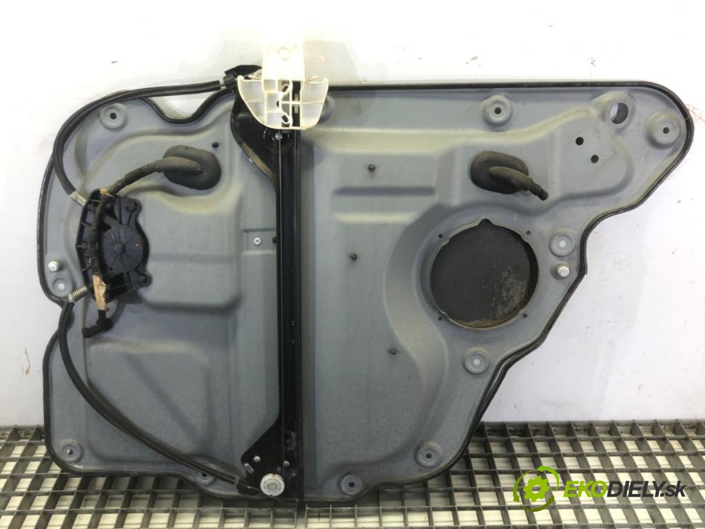 VW TOURAN (1T1, 1T2) 2003 - 2010    1.9 TDI 74 kW [100 KM] olej napędowy 2003 - 2004  mechanismus okna levý zadní část 1K0959703B
