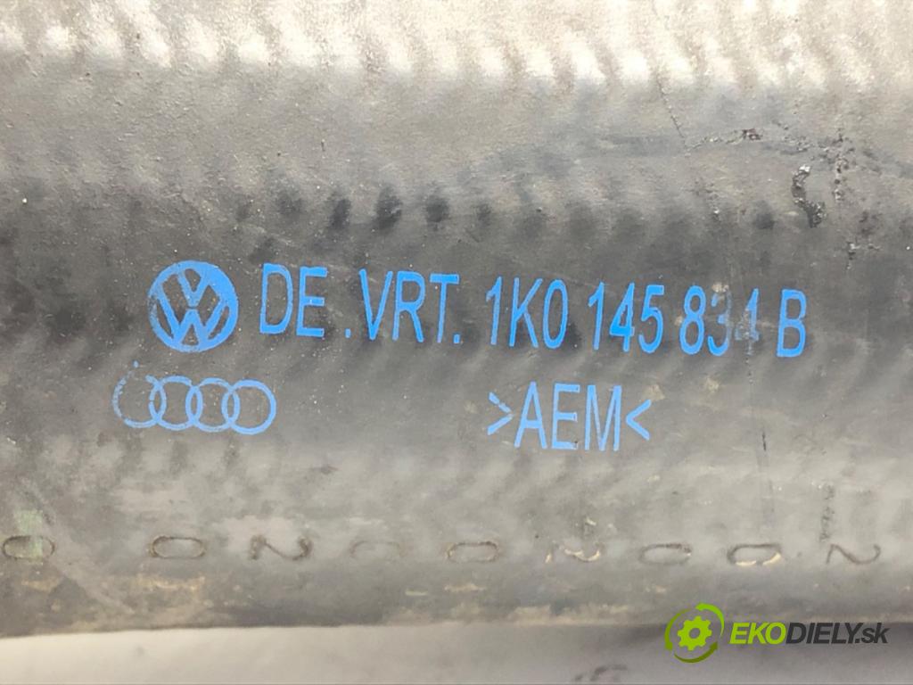 VW TOURAN (1T1, 1T2) 2003 - 2010    1.9 TDI 74 kW [100 KM] olej napędowy 2003 - 2004  Rúra intercoolera 1K0145834B