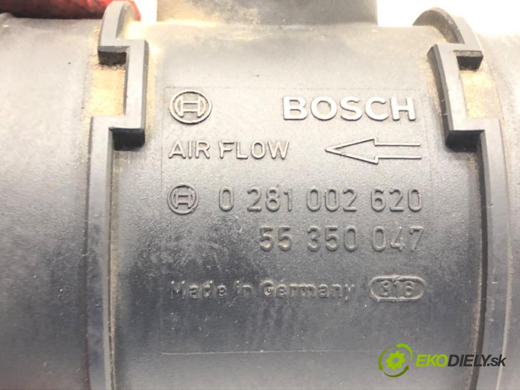 OPEL MERIVA A nadwozie wielkoprzestrzenne (MPV) (X03) 2003 - 2010    1.7 CDTI (E75) 74 kW [100 KM] olej napędowy 2003 - 2010  Váha vzduchu 0281002620 (Váhy vzduchu)