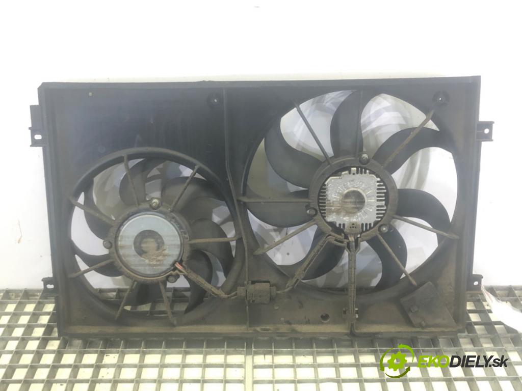 VW GOLF V (1K1) 2003 - 2010    1.9 TDI 77 kW [105 KM] olej napędowy 2003 - 2008  Ventilátor chladiča 1K0121207T (Ventilátory)