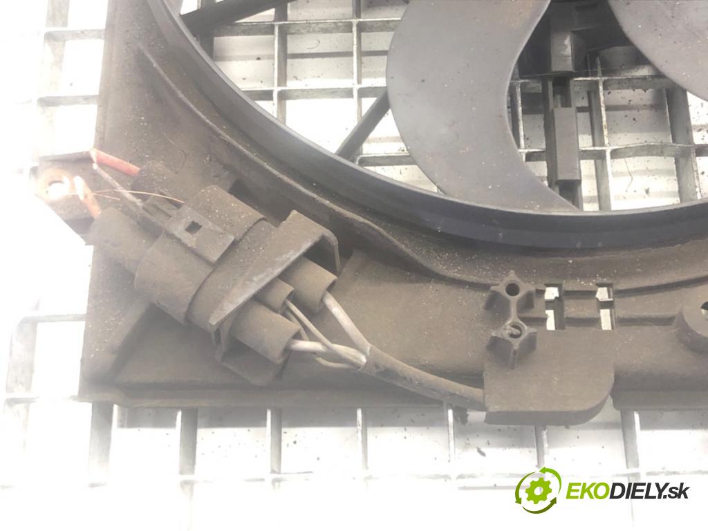 VW GOLF V (1K1) 2003 - 2010    1.9 TDI 77 kW [105 KM] olej napędowy 2003 - 2008  Ventilátor chladiča 1K0121207T (Ventilátory)