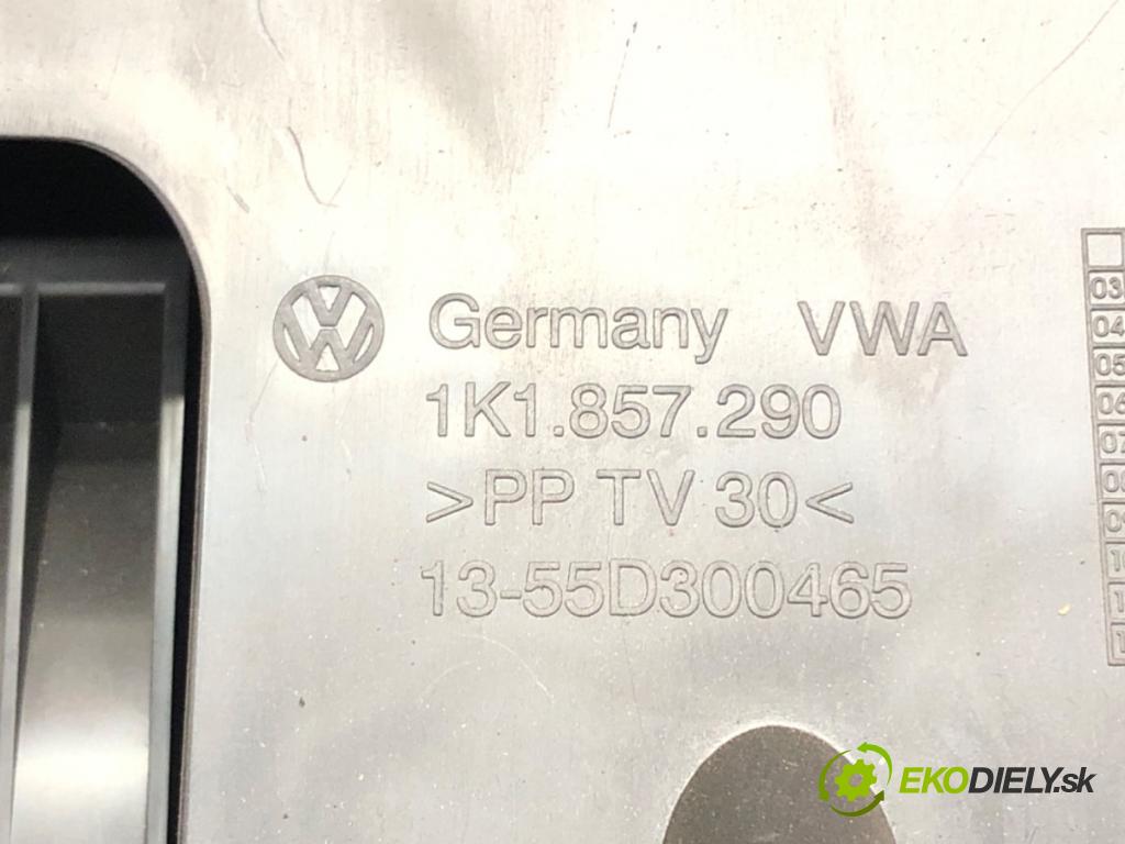 VW GOLF V (1K1) 2003 - 2010    1.9 TDI 77 kW [105 KM] olej napędowy 2003 - 2008  Priehradka, kastlík spolujazdca  (Priehradky, kastlíky)