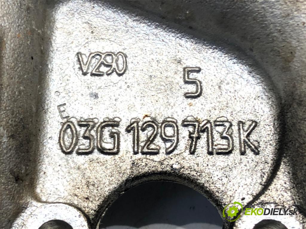 VW GOLF V (1K1) 2003 - 2010    1.9 TDI 77 kW [105 KM] olej napędowy 2003 - 2008  Potrubie sacie, sanie 03G129713K (Sacie potrubia)