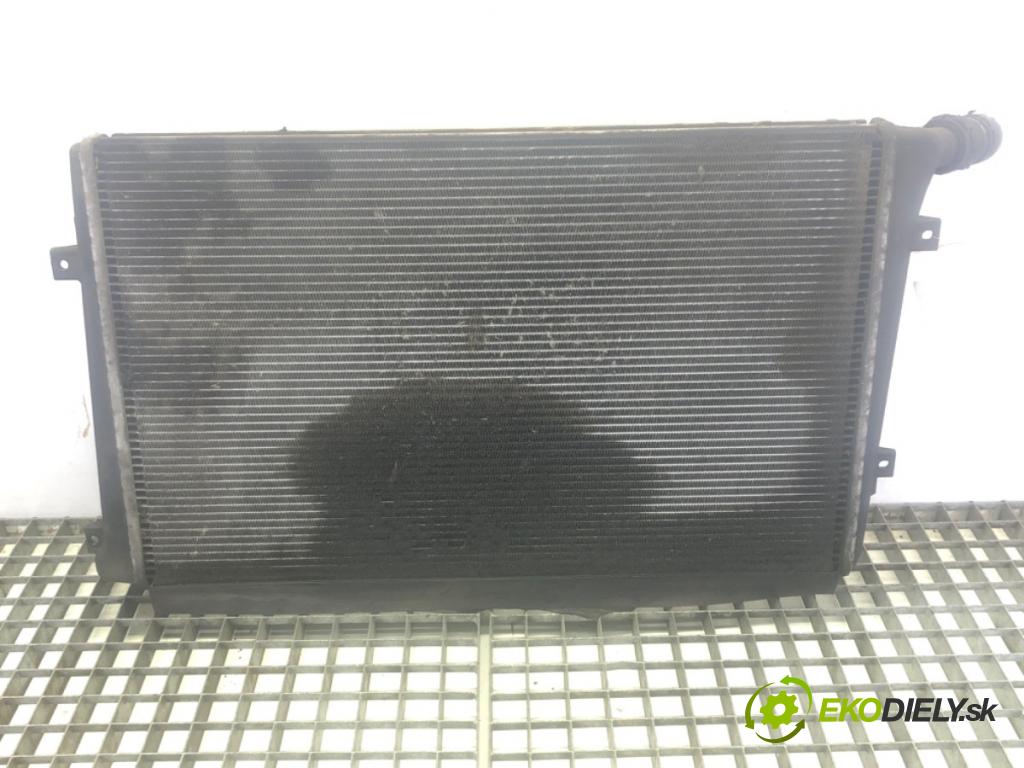 VW GOLF V (1K1) 2003 - 2010    1.9 TDI 77 kW [105 KM] olej napędowy 2003 - 2008  chladič vody 1K012125AK (Chladiče vody)