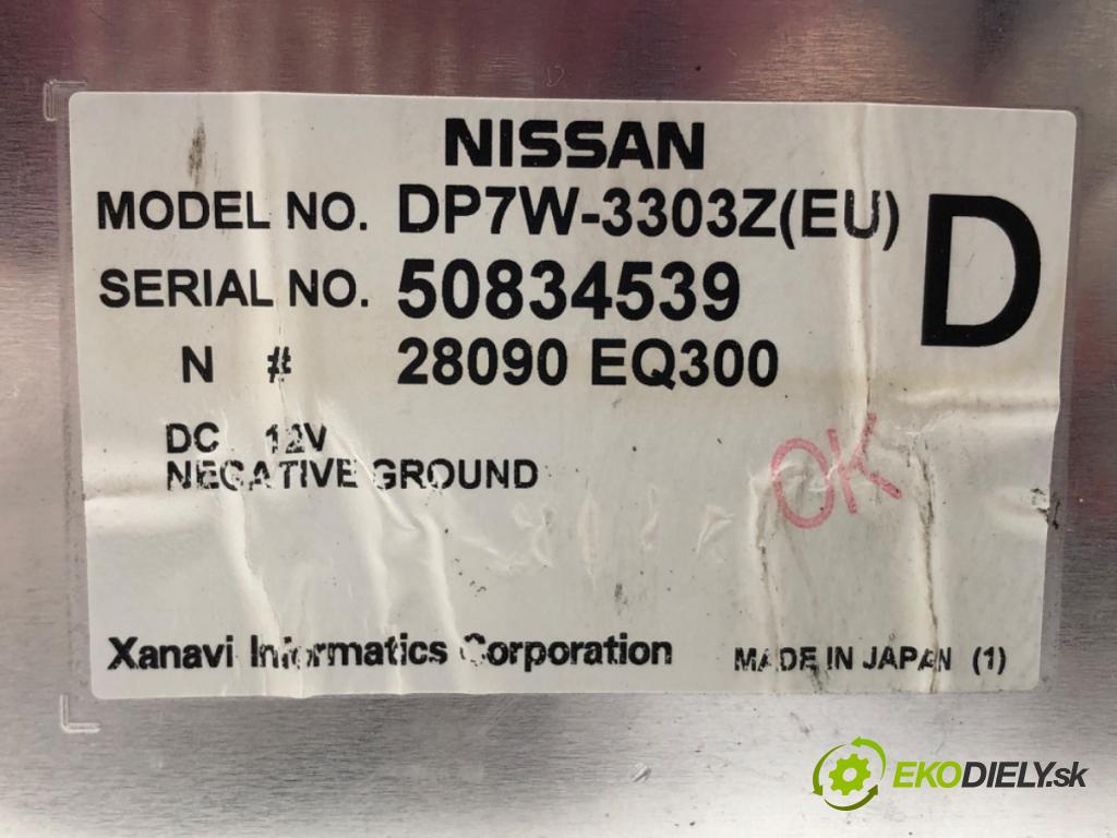 NISSAN MURANO I (Z50) 2002 - 2009    3.5 4x4 172 kW [234 KM] benzyna 2003 - 2008  Dislpej 28090-EQ300 (Prístrojové dosky, displeje)