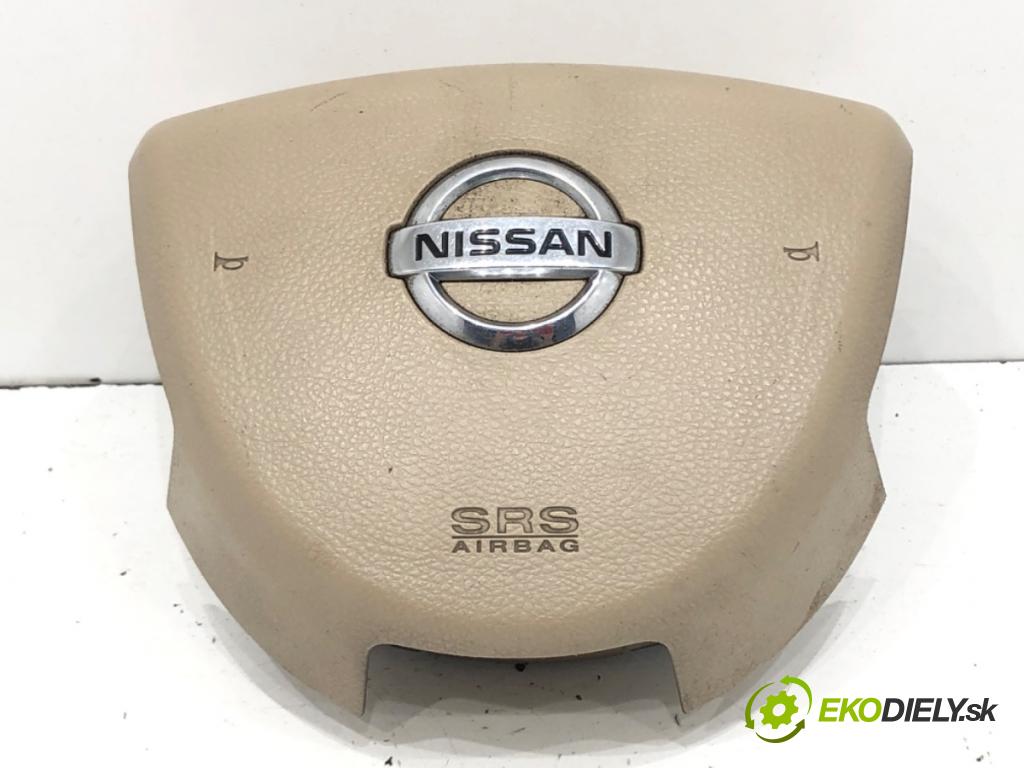 NISSAN MURANO I (Z50) 2002 - 2009    3.5 4x4 172 kW [234 KM] benzyna 2003 - 2008  AirBag volantu  (Airbagy)