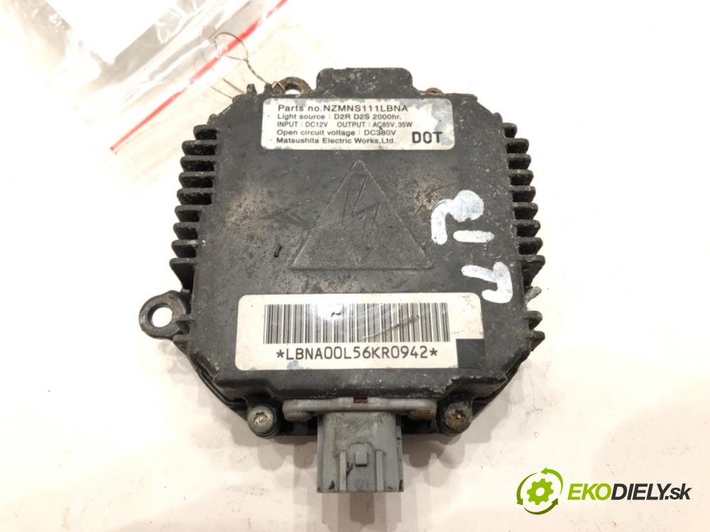 NISSAN MURANO I (Z50) 2002 - 2009    3.5 4x4 172 kW [234 KM] benzyna 2003 - 2008  Menič XENON NZMNS111LBNA (Riadiace jednotky xenónu)