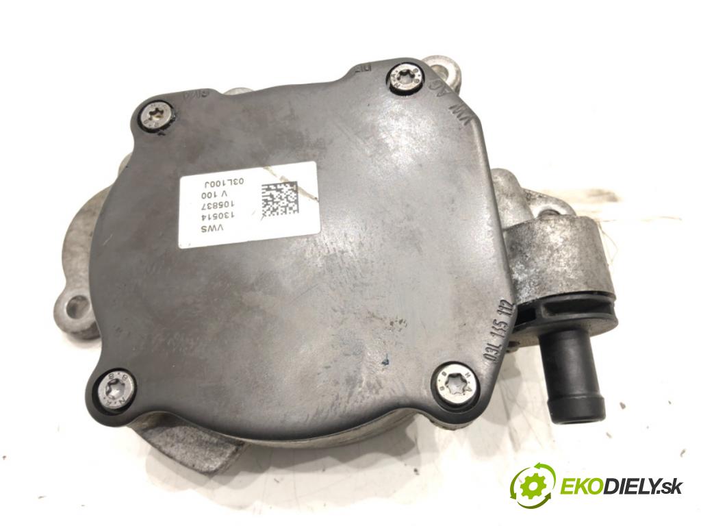 SKODA SUPERB II Kombi (3T5) 2009 - 2015    2.0 TDI 103 kW [140 KM] olej napędowy 2009 - 2010  pumpa vakuová 03L145207