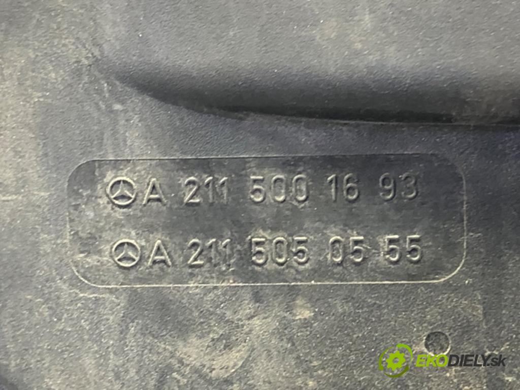 MERCEDES-BENZ KLASA E (W211) 2002 - 2009    E 320 CDI (211.022) 165 kW [224 KM] olej napędowy 2005 - 2008  Ventilátor chladiča A2115001693 (Ventilátory)