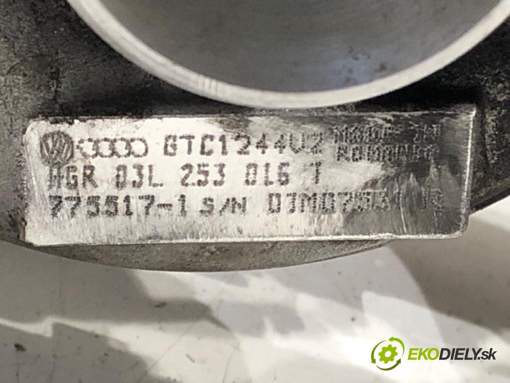 SKODA SUPERB II (3T4) 2008 - 2015    1.6 TDI 77 kW [105 KM] olej napędowy 2010 - 2015  turbo 03L253016T (Turbodúchadla (kompletní))