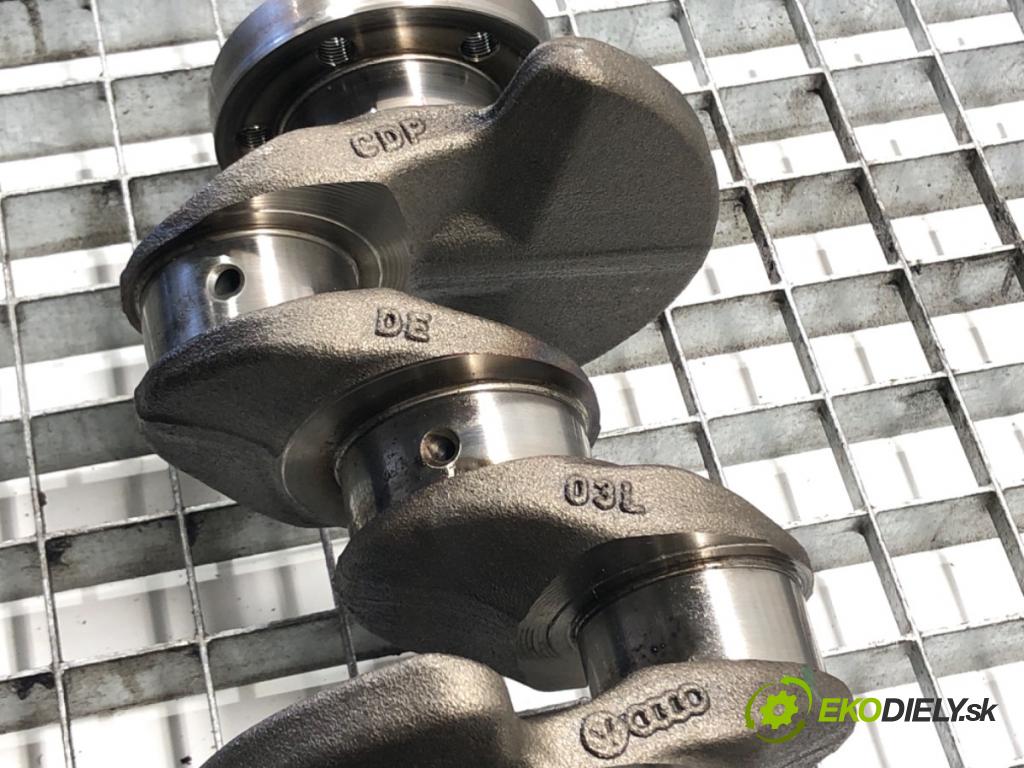 SKODA SUPERB II (3T4) 2008 - 2015    1.6 TDI 77 kW [105 KM] olej napędowy 2010 - 2015  Kardaň, hriadeľ KLIKA: CAYC (Ostatné)