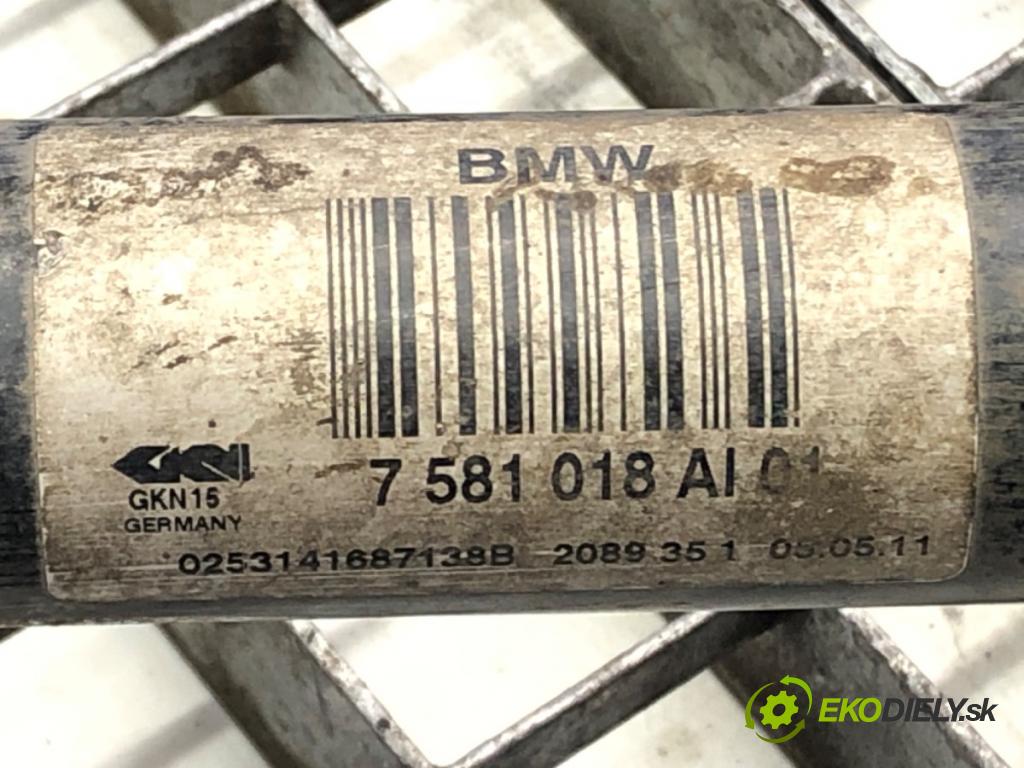 BMW 5 Touring (F11) 2009 - 2017    530 d 190 kW [258 KM] olej napędowy 2011 - 2017  Poloos pravy zad 7581018