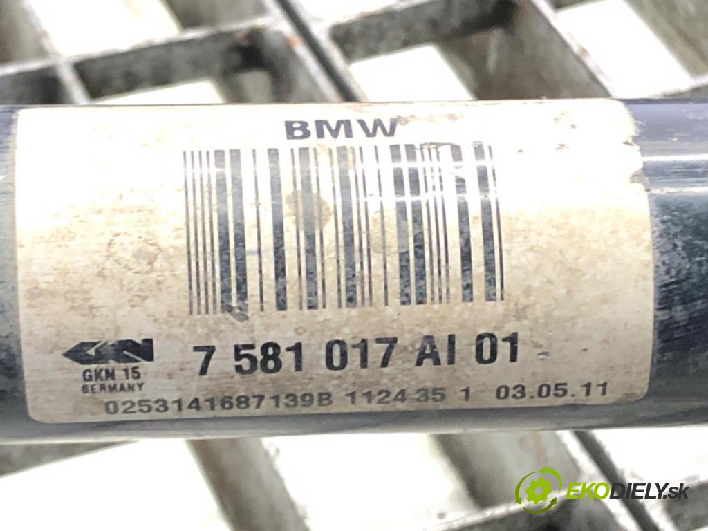 BMW 5 Touring (F11) 2009 - 2017    530 d 190 kW [258 KM] olej napędowy 2011 - 2017  Poloos ľavy zad 7581017