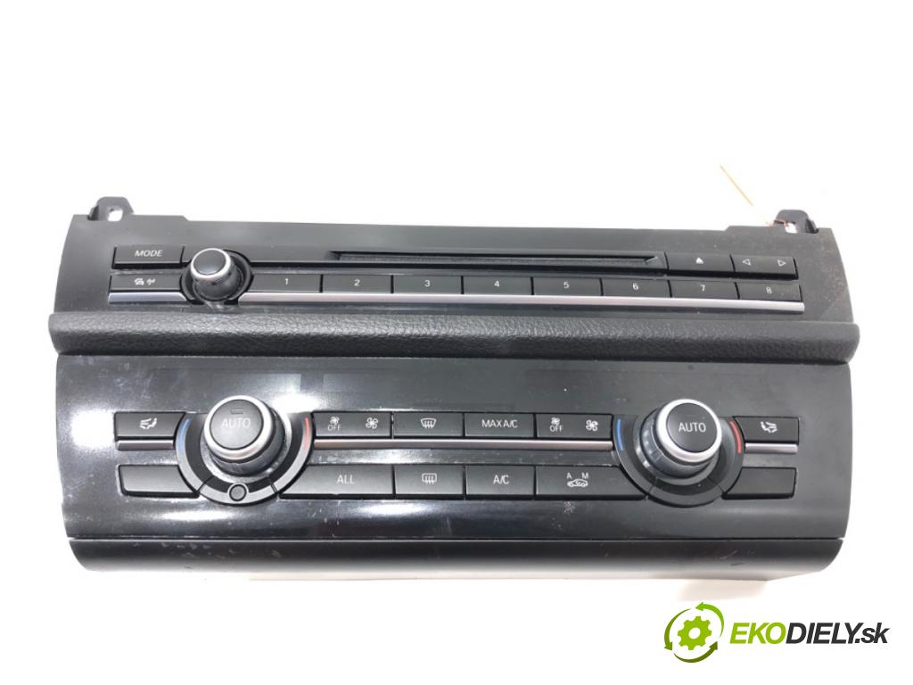 BMW 5 Touring (F11) 2009 - 2017    530 d 190 kW [258 KM] olej napędowy 2011 - 2017  Panel ovládania kúrenia 9290742 (Prepínače, spínače, tlačidlá a ovládače kúrenia)