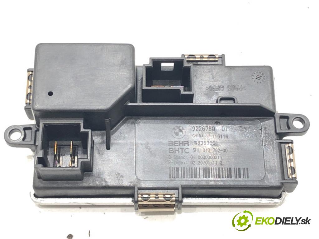 BMW 5 Touring (F11) 2009 - 2017    530 d 190 kW [258 KM] olej napędowy 2011 - 2017  Odpor, rezistor kúrenia vzduchu 9226780 (Odpory (rezistory) kúrenia)