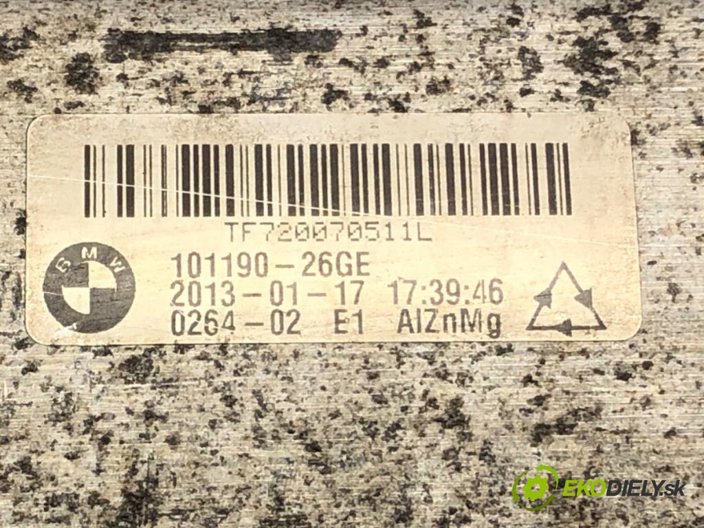 BMW 5 Touring (F11) 2009 - 2017    530 d 190 kW [258 KM] olej napędowy 2011 - 2017  výztuha nárazníka přední část 7200705 (Výztuhy přední)