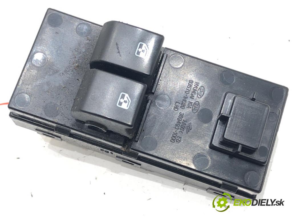KIA CEED SW (ED) 2007 - 2012    1.6 CRDi 115 85 kW [115 KM] olej napędowy 2007 - 2012  Prepínač okien 93570-1H020 (Prepínače, spínače, tlačidlá a ovládače kúrenia)