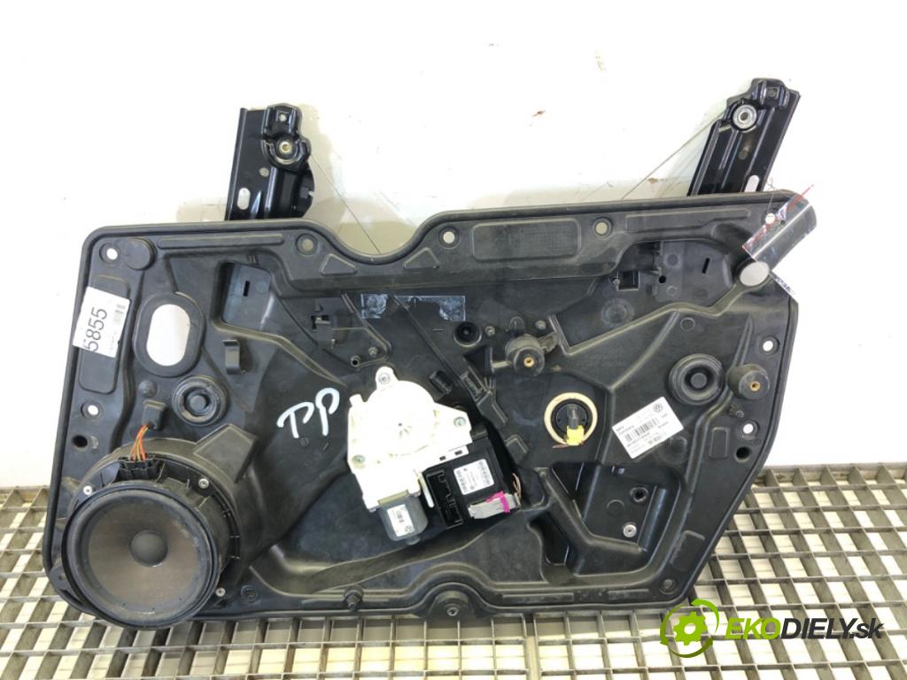 VW GOLF VI (5K1) 2008 - 2014    1.4 TSI 90 kW [122 KM] benzyna 2008 - 2012  mechanismus okna pravý přední část 5K0959702J 5K1837730AA