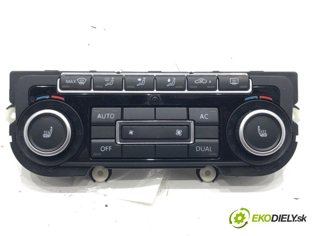 VW GOLF VI (5K1) 2008 - 2014    1.4 TSI 90 kW [122 KM] benzyna 2008 - 2012  Panel ovládania kúrenia 5K0907044ES (Prepínače, spínače, tlačidlá a ovládače kúrenia)