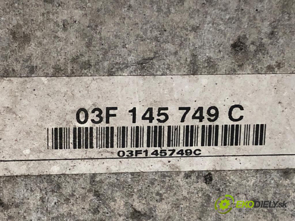 VW GOLF VI (5K1) 2008 - 2014    1.4 TSI 90 kW [122 KM] benzyna 2008 - 2012  Potrubie sacie, sanie 03C129711AD 03F145749C (Sacie potrubia)