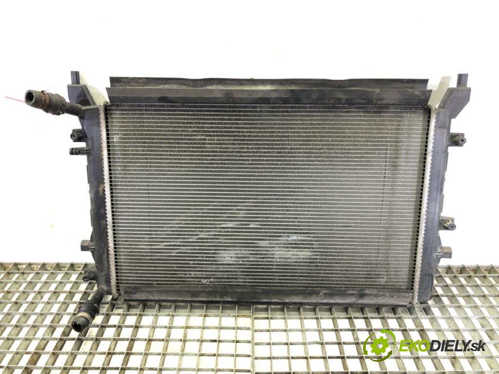 VW GOLF VI (5K1) 2008 - 2014    1.4 TSI 90 kW [122 KM] benzyna 2008 - 2012  Chladič vody 1K0121251BN (Chladiče vody)