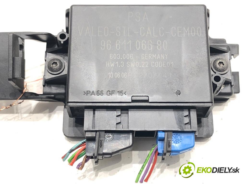 CITROEN C5 II Break (RE_) 2004 - 2022    2.2 HDi 125 kW [170 KM] olej napędowy 2006 - 2022  Modul PDC 9661106680 (Ostatné)
