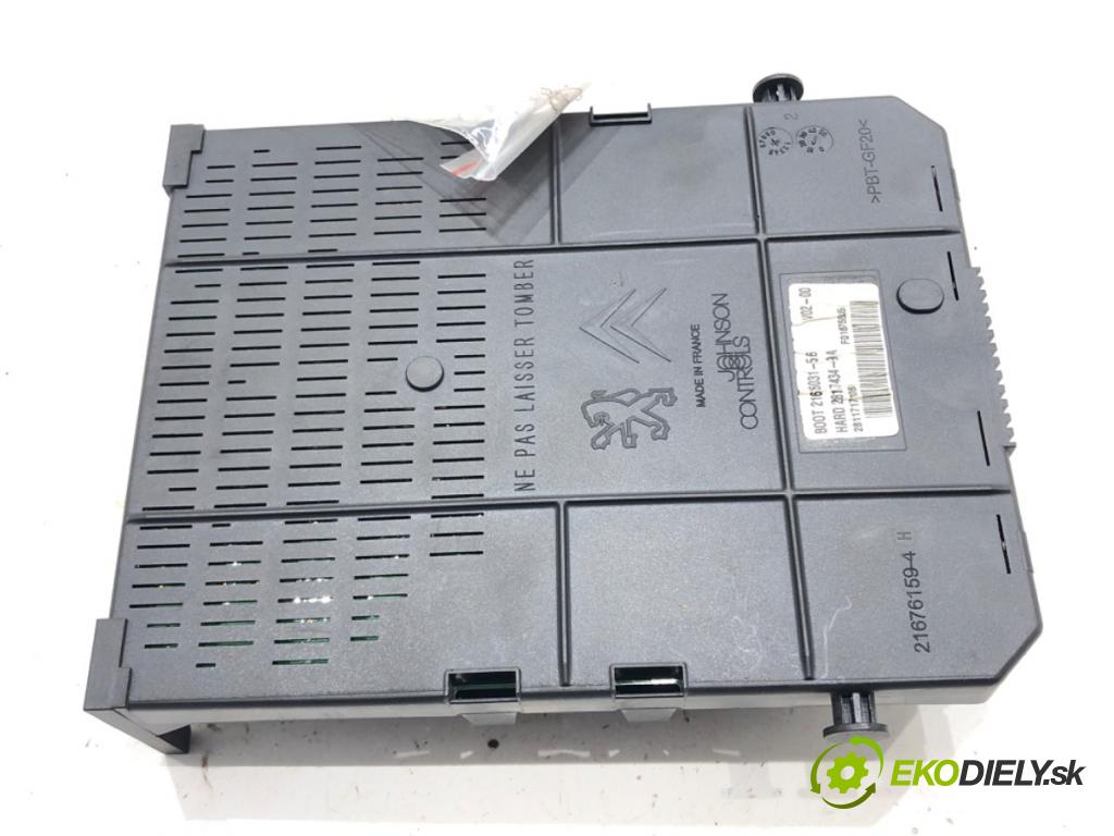 CITROEN C5 II Break (RE_) 2004 - 2022    2.2 HDi 125 kW [170 KM] olej napędowy 2006 - 2022  modul BSI 9661940380 (Pojistkové skříňky)