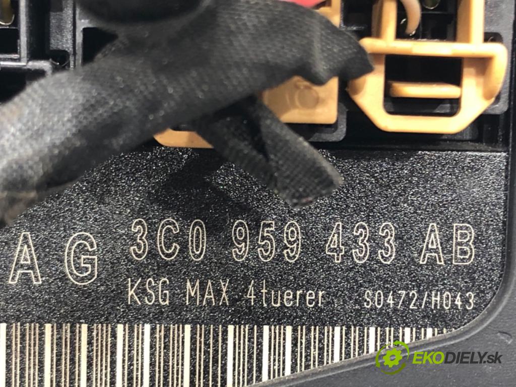 VW PASSAT B6 Variant (3C5) 2005 - 2011    1.9 TDI 77 kW [105 KM] olej napędowy 2005 - 2010  Modul komfortu 3C0959433AB (Moduly komfortu)