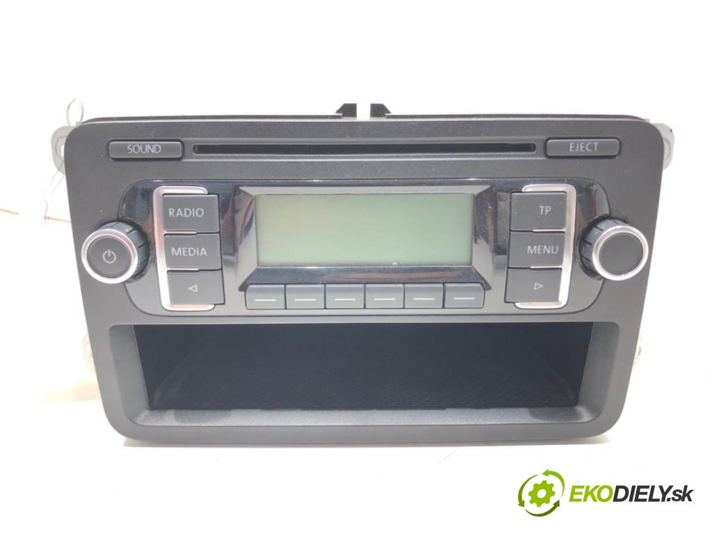 VW POLO V (6R1, 6C1) 2009 - 2022    1.2 TDI 55 kW [75 KM] olej napędowy 2009 - 2022  RADIO 5M0035156C (Audio zariadenia)