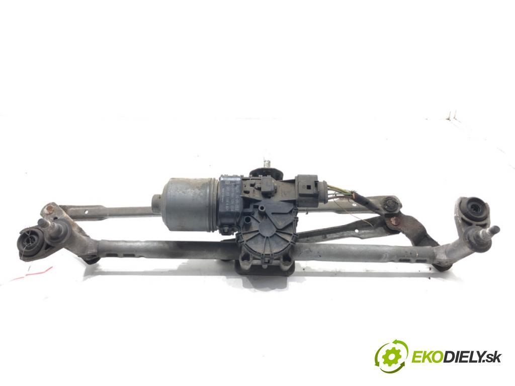 VW POLO V (6R1, 6C1) 2009 - 2022    1.2 TDI 55 kW [75 KM] olej napędowy 2009 - 2022  Mechanizmus stieračov predný 6R1955119A (Motorčeky stieračov predné)